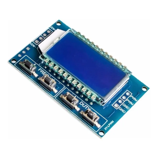 Generador Señal Pwm 1hz-150khz 3.3v-30v Con Display Lcd Duty