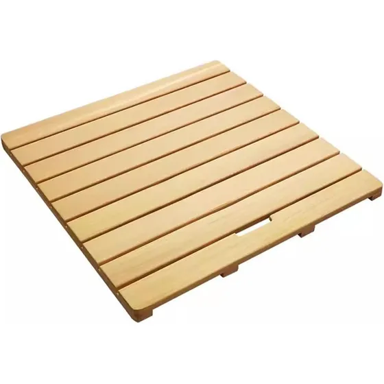 Alfombra De Madera Del Piso Del Baño Antideslizante