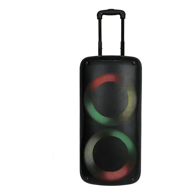 Altavoz LED Bluetooth Pulsebox Trolley Sp505, 800 W Rms, color negro, voltaje bivolt automático