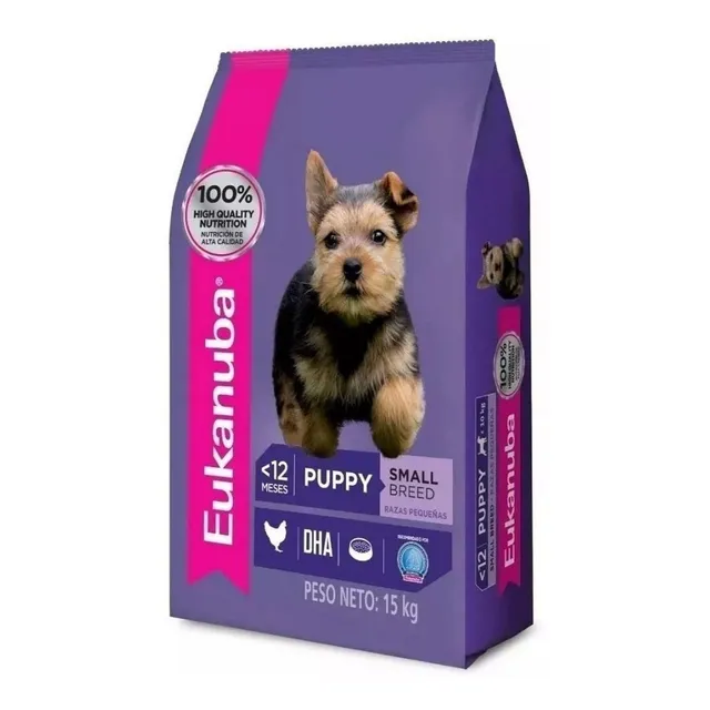Eukanuba Small Breed Perro Cachorro Pequeña 15 Kg Bolsa Seca