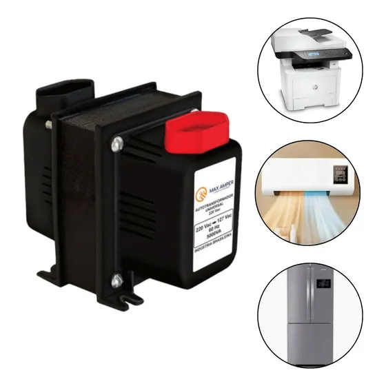Auto Transformador De Energia 5000va Bivolt 2800w 18000btus