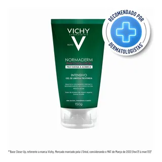 Gel De Limpeza Profunda Normaderm Phytosolution 150g Vichy Gel De Limpeza Profunda Normaderm Phytosolution 150g Vichy
