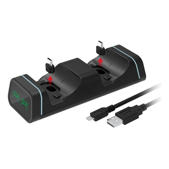 Dock Base Carga para dos Joysticks compatible con PlayStation Ps5  Xbox Series S Y X Nintendo Switch