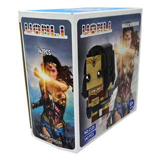 Set Mujer Maravilla Dc Comics Armable Bloques Construcción Set Mujer Maravilla Dc Comics Armable Bloques Construcción