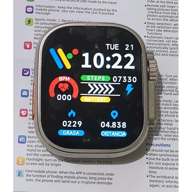 Smartwatch T900 Ultra 2 Año 2024