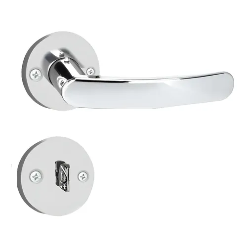 Ruki_8681ページ Fechadura Aliança Inox Premium Porta Madeira Prateado Cromada 2700