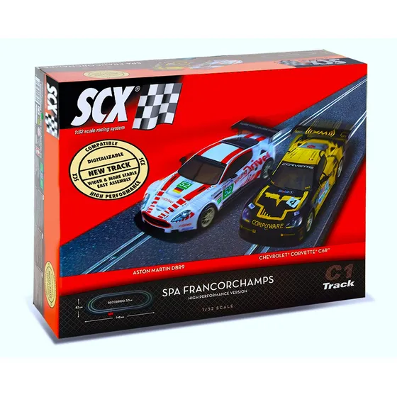Pista Scx C1  Spa Francorchamps  Analógica 1:32