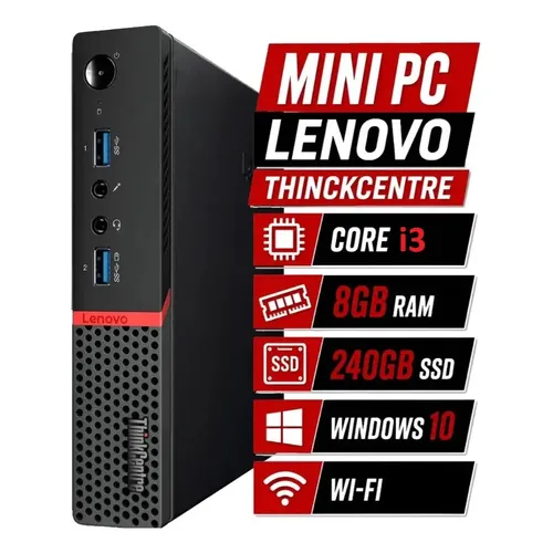 Minidesk Lenovo Thinkcentre M75q G2 Ryzen 5 5650ge 8g 500gb