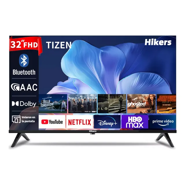 Smart Tv32 Full Hd Hikers Os Tizen Hdmi Usb Netflix Youtube