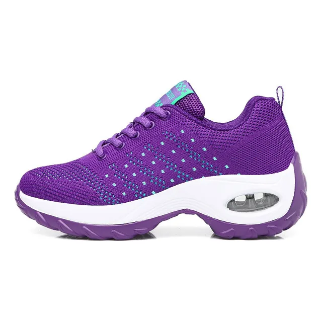 Zapatillas Moda De Correr De Malla Transpirable Para Mujer