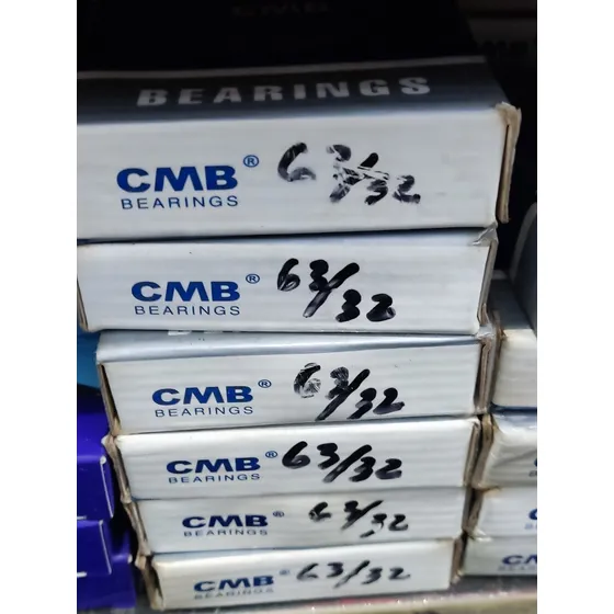 Rodamientos 63/32 Marca Cmb, Medidas (32*75*20)