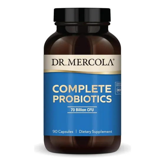Dr. Mercola Probióticos Completos 70 Mil Millones De Cfu 90c