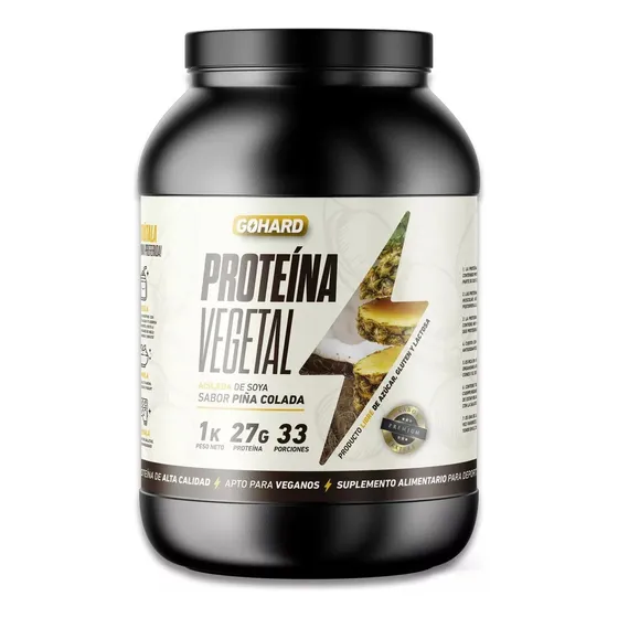 Proteína Vegetal Gohard 33 Servicios 1kg - Piña Colada