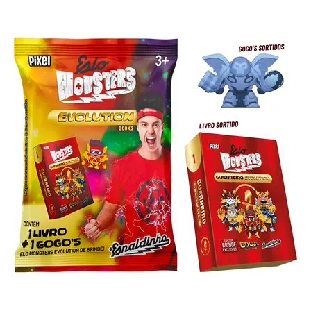 Enaldinho Coleção Elo Monsters Evolution Books Flow Pack