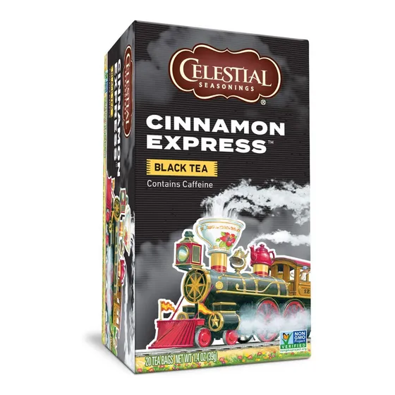 Te Negro Canela Celestial Seasonings Cinnamon Express
