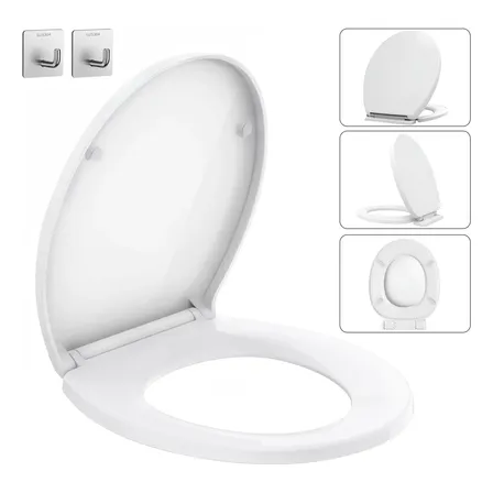 Assento Vaso Sanitario Soft Close Tampa Privada Universal