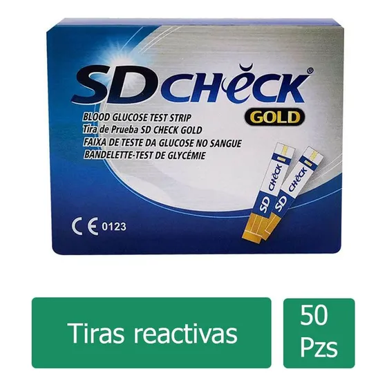 Tiras Reactivas Sd Check C/50 Pzas