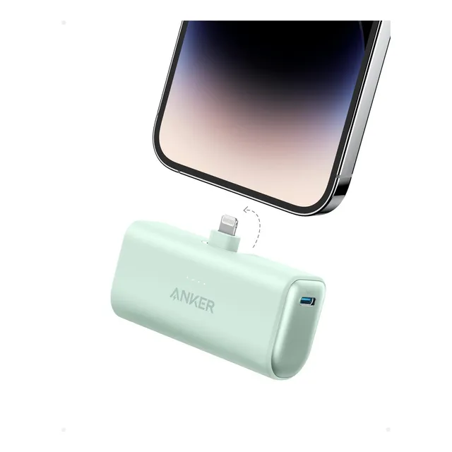 Cargador Portátil Anker Nano Para iPhone, Con Conector