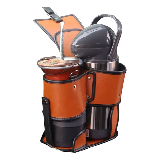 Porta Cuia Veicular - Suporte Chimarrão Autochima Caramelo