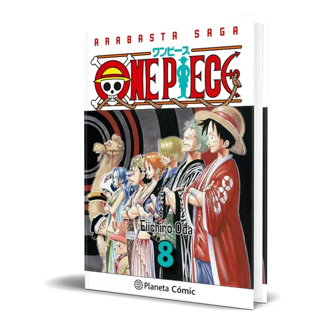 Libro One Piece Vol.8 [ Eiichiro Oda ] Original, De Eiichiro Oda. One Piece, Vol. 8. Editorial Planeta Cómic, Tapa Blanda En Español, 2024