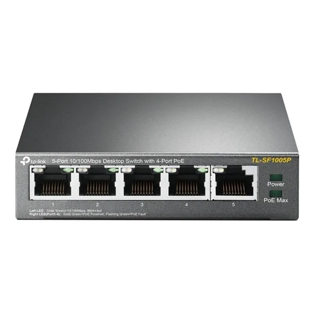 Switch TP-Link TL-SF1005P serie Switch 10/100 PoE+