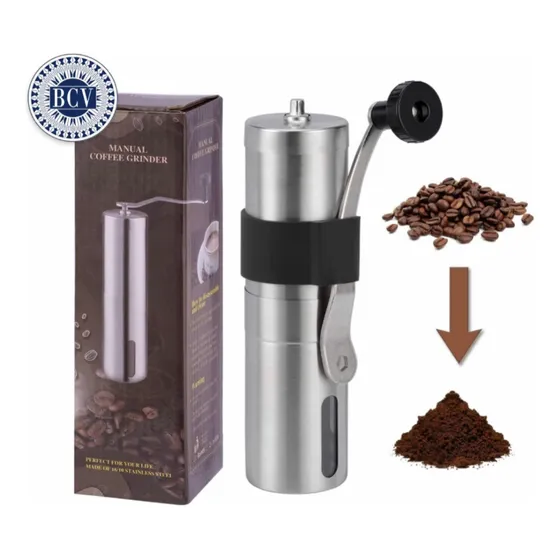 Molino Manual Portátil De Café Regulable Molinillo Grinder