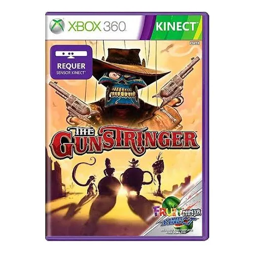 Jogo Xbox 360 The Gunstringer Físico
