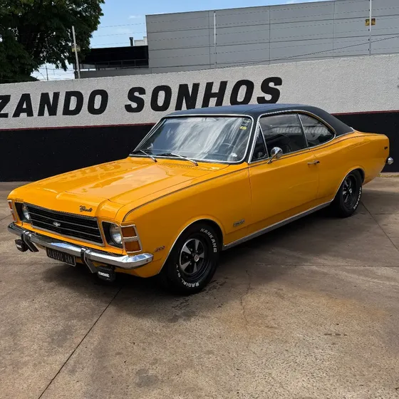Gm Chevrolet Opala  Caracterizado Luxo  Amarelo 6c 1976