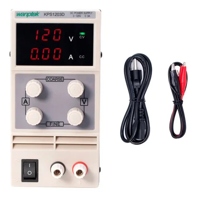 Kps1203d Fuente De Alimentación De Laboratorio 120v 3a