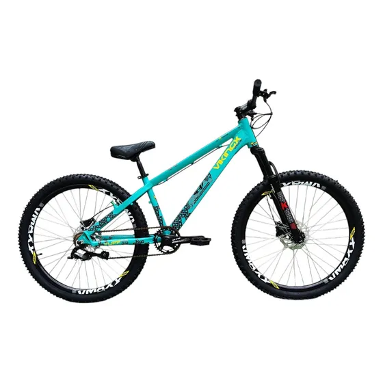 Bicicleta Viking Freio Hidráulico Mt200 Shimano, Pneu Flame