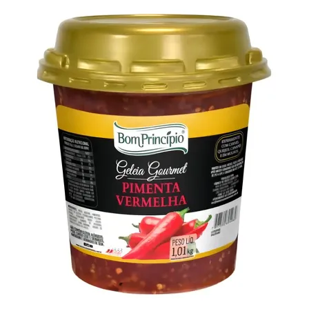 Geleia De Pimenta Vermelha 1kg Bom Principio