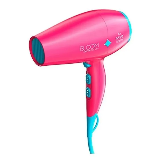 Secador De Pelo Ga.ma Italy Bloom Diamond Rosa 110v/220v