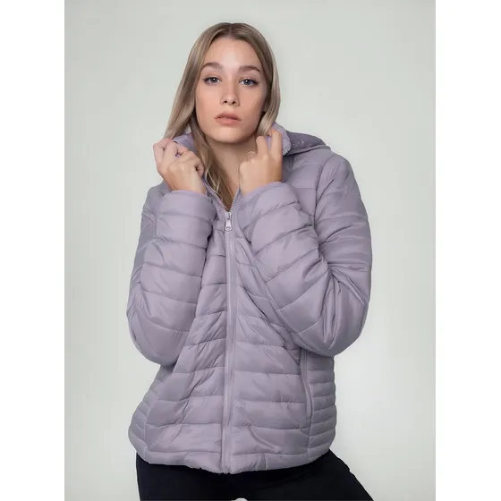 Campera Importada Inflable Pluma Y Corderito Hombre / Dama