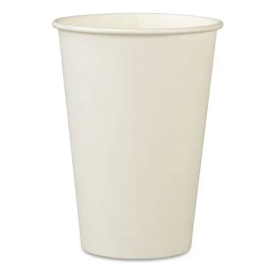 Copo Papel para Cafe Branco 200ml Descartavel com 100un