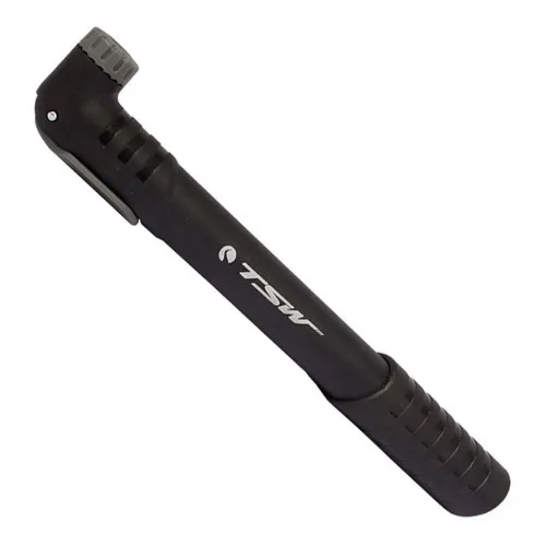 Bomba De Ar Mini Tsw Com Suporte Cor Preto