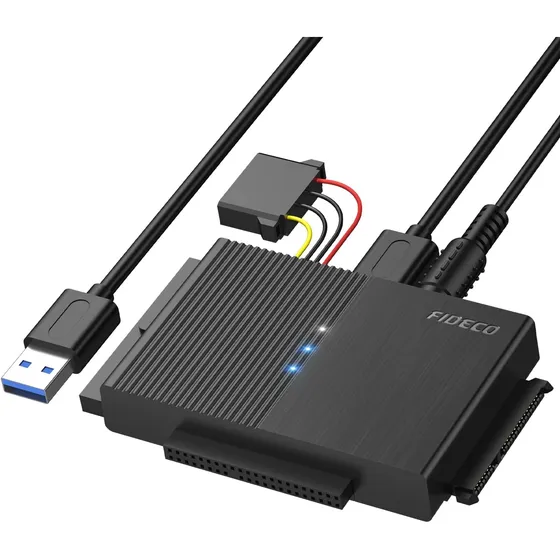 Lector De Disco Duro Usb 3.0 A Sata O Ide  2,5 3,5 Pulgadas