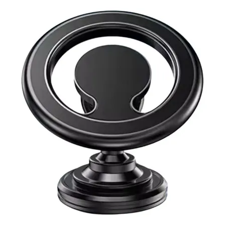 Soporte Celular De Auto Base Para Iphone Con  Imán Magsafe Negro