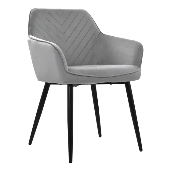 Silla De Diseño Milei Gris Bonno