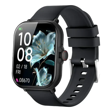 Smartwatch Deportivo Llamadas Bluetooth 300 Mah Negro