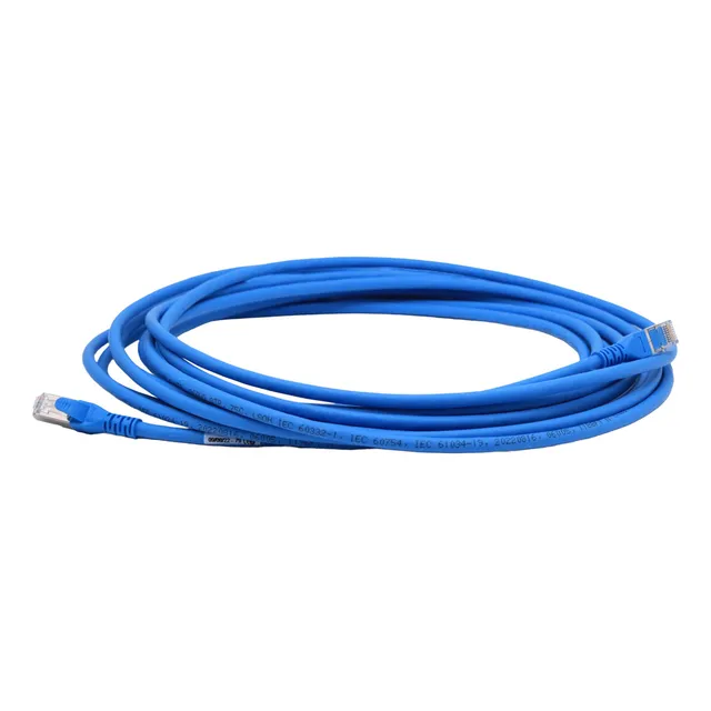 Patch Cord F/utp Siemon Cat 6a Pc6a-s005ma06ls Azul 17ft 5m