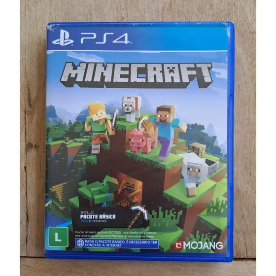 Minecraft (mídia Física 100% Em Português) - Ps4