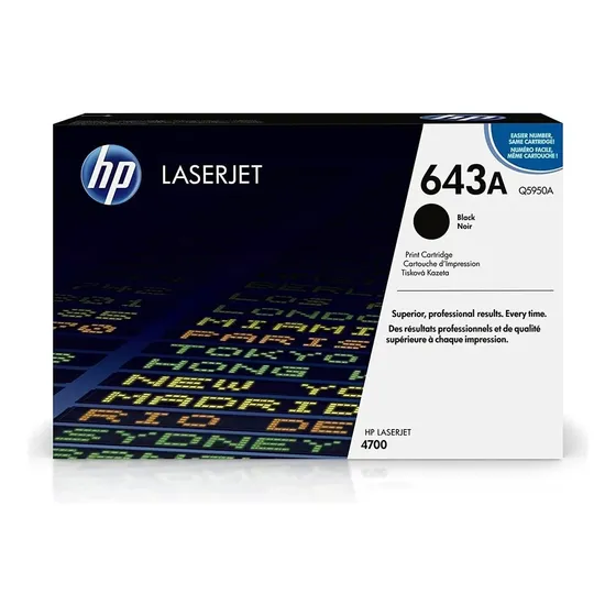Toner Serie Hp 643a Q5950a Original Para Laserjet 4700