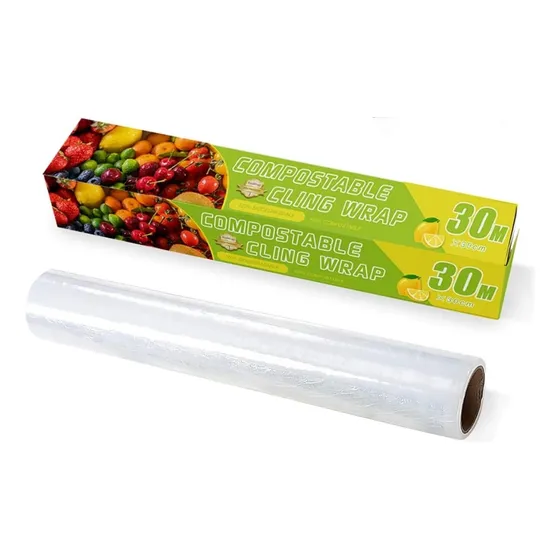 Rollo De Plastico Para Envolver Conservar Alimentos 30m