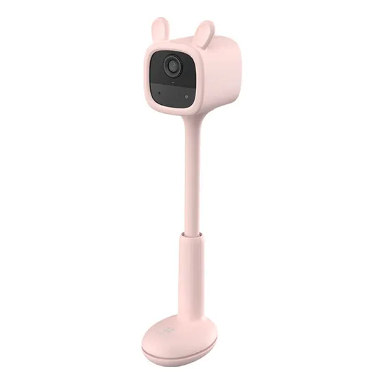 Monitor De Bebé Bm1 Full Hd Ezviz Rosado Inalámbrico Batería