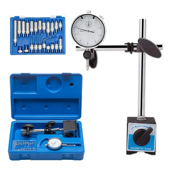 Base Magnética Con Reloj Comparador 