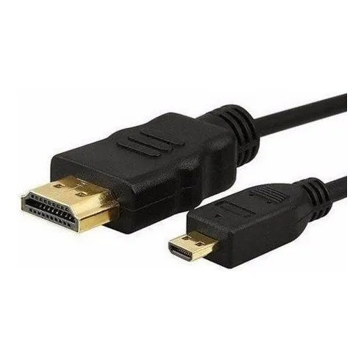 Cabo Hdmi 2.0 4k Hdr 19p 2m Para Micro Hdmi
