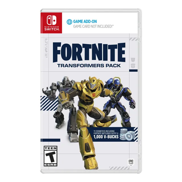 Fortnite Transformers Pack Para Nintendo Switch
