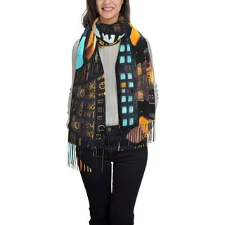 Bufanda De Invierno Navideña Para Mujer Y Hombre - Regalo De Bufanda De Invierno Navideña Para Mujer Y Hombre - Regalo De