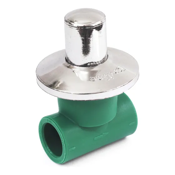 Llave De Paso Cromada Redeco Fusión LPMC25000