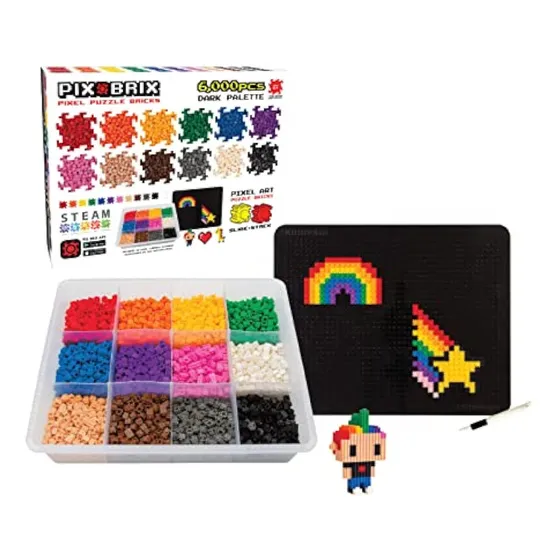 Tijolos De Quebra-cabeça Pix Brix Pixel Art De 6.000 Peças